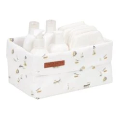 Little Dutch Storage Basket Large Sailors Bay White 7 Little Dutch Storage Basket Large Sailors Bay White -Stokke Store 0015004 little dutch storage basket large sailors bay white sailors bay 2 480