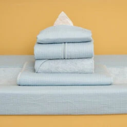 Stokke Store -Stokke Store 0020886 little dutch bassinet summer blanket pure soft blue pure 1
