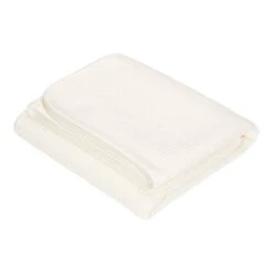 Little Dutch Cot Summer Blanket Pure Soft White