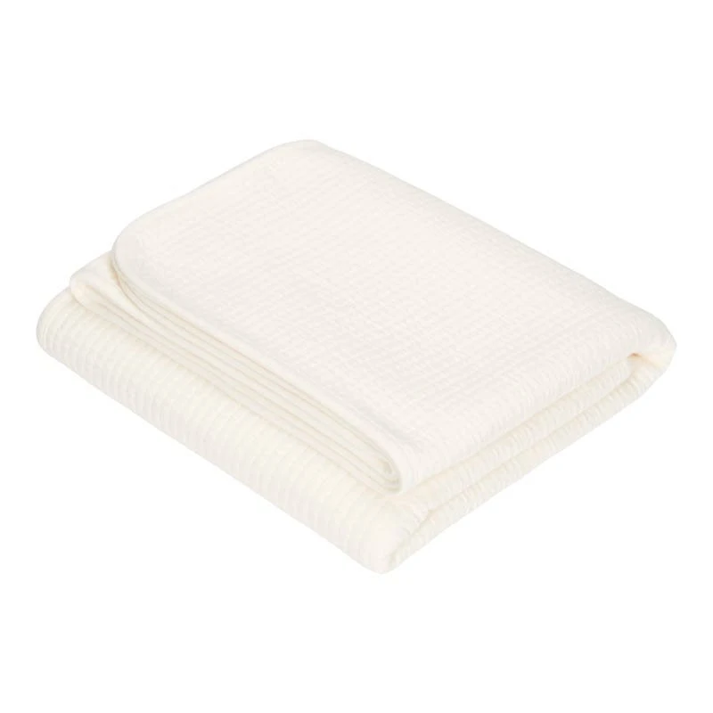 Little Dutch Cot Summer Blanket Pure Soft White 1 Little Dutch Cot Summer Blanket Pure Soft White