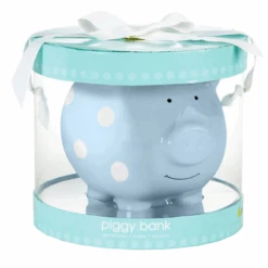 Pearhead Piggy Bank Polka Dot - Blue -Stokke Store 10 3b313c09 5c3e 4439 b7c0 b1cc0ac46edd