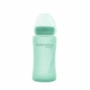 Glass Baby Bottle Healthy+ 240 Mint Green