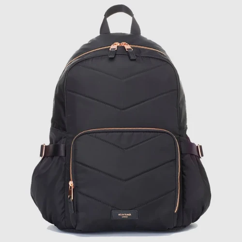 Storksak Hero Quilt Backpack - Black 3 Storksak Hero Quilt Backpack - Black - Image 3