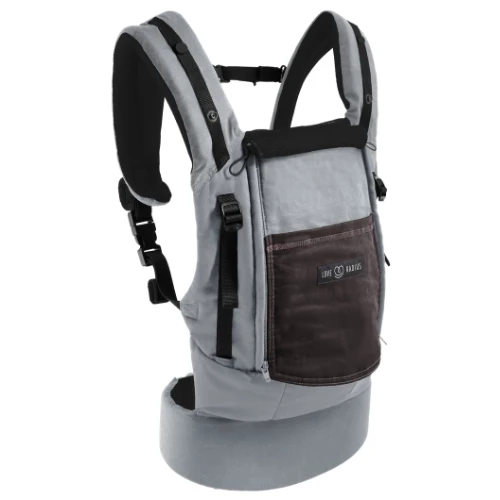 PhysioCarrier -Grey/ Pocket Coffee - LR 1 PhysioCarrier -Grey/ Pocket Coffee - LR