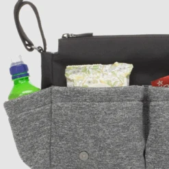 Storksak Stroller Organiser Luxe Scuba Grey -Stokke Store 1 8188e7cc 27b8 4057 9113 0a1b8de32abd
