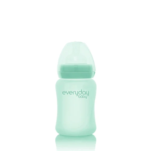 Glass Baby Bottle Healthy+ 150 Mint Green 1 Glass Baby Bottle Healthy+ 150 Mint Green