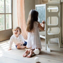 3-in-1 Learning Tower, White -Stokke Store 2 1 600x600 1