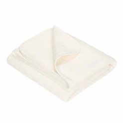 Little Dutch Bassinet Summer Blanket Pure Soft White