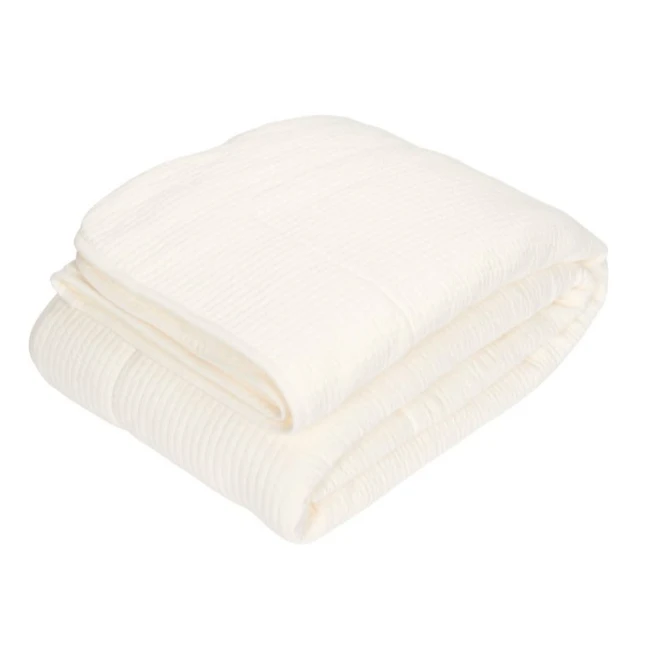Little Dutch Bassinet Blanket Pure Soft White 3 Little Dutch Bassinet Blanket Pure Soft White - Image 3