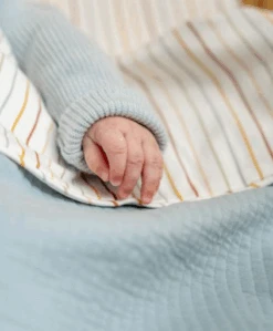 Little Dutch Bassinet Blanket Pure Soft Blue -Stokke Store 20230110 165354