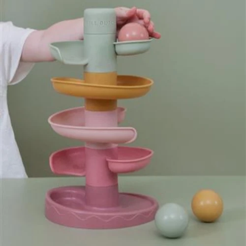 Little Dutch Spiral Tower Pink 2 Little Dutch Spiral Tower Pink - Image 2