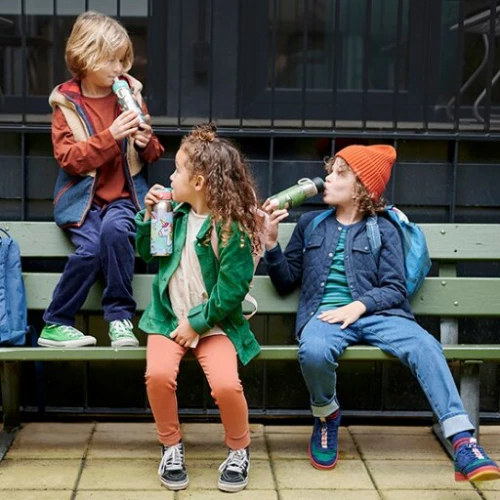 Mepal Insulated Bottle Flip-up Campus 350 Ml - Animal Friends 2 Mepal Insulated Bottle Flip-up Campus 350 Ml - Animal Friends - Image 2