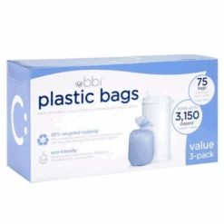 Ubbi® 3-pack 25 Plastic Bags - Value Pack