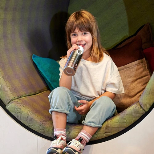 Mepal Insulated Bottle Flip-up Campus 350 Ml - Pink 3 Mepal Insulated Bottle Flip-up Campus 350 Ml - Pink - Image 3