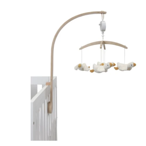 Little Dutch Wooden Music Mobile - Little Goose - LD8500 1 Little Dutch Wooden Music Mobile - Little Goose - LD8500