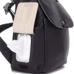 Backpack Robyn Convertible Faux Leather Black -Stokke Store 3 d9dac98c 01c3 4a40 bfd1 d66f0c77404f