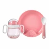 Baby Dinnerware Mepal Mio 3-piece Set - Deep Pink