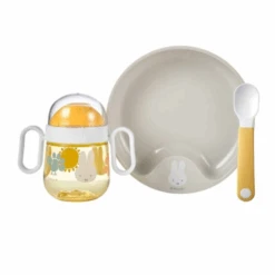 Baby Dinnerware Mepal Mio 3-piece Set - Miffy Explore