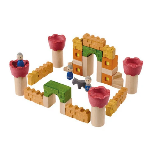 Plan Toys Castle Blocks - PT 5651 1 Plan Toys Castle Blocks - PT 5651