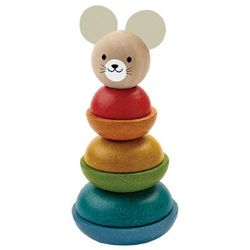 Plan Toys Stacking Ring - PT 5681 1 Plan Toys Stacking Ring - PT 5681