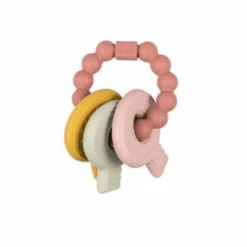 Little Dutch Teething Toy Kychain Pink
