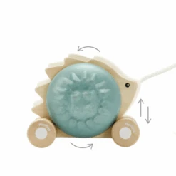 Plan Toys Pull Along Hedgehog Blue 9 Plan Toys Pull Along Hedgehog Blue -Stokke Store 5 6ee92cf7 69ef 4e74 bf3b ef946ec547b9