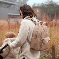 Lola Vegan Leather Backpack Almond -Stokke Store 6 cd7e4316 53a6 4a17 815f 3972adfcdaec