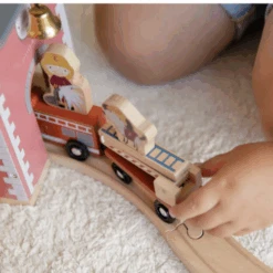 Little Dutch Railway Train Extension - Firestation - LD4490 -Stokke Store 76 d6ceefc5 381a 4999 a6bb d26a5579af54