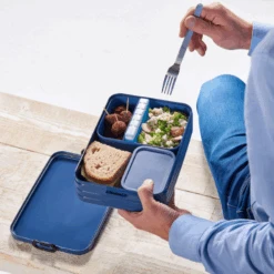 Mepal Bento Lunch Box Take A Break Large - Nordic Denim -Stokke Store 7 9acc4e1c 7d6d 4d2a 9208 b65fe6d44ed3