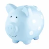 Pearhead Piggy Bank Polka Dot - Blue