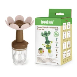 Haakaa Flower Fresh Food Feeder & Cover Set -Stokke Store BHK147 BHWithPKG 1500x 782e0cc9 4e84 4643 996e d7a5a39a6806