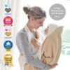 Cuddledry 'Hands-free' Baby Towel Oatmeal
