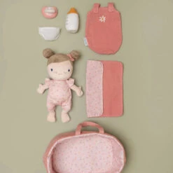 Little Dutch Baby Doll Rosa Little Pink Flowers 11 Little Dutch Baby Doll Rosa Little Pink Flowers -Stokke Store LD4553 BabyDollRosa 1