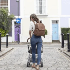 Backpack Robyn Convertible Faux Leather Tan -Stokke Store Robyn Convertible Backpack tan 5 e114a0e7 4a1c 4ec7 a77d c12af3a078cb