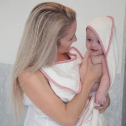 Cuddledry 'Hands-free' Baby Towel Pink Edge 9 Cuddledry 'Hands-free' Baby Towel Pink Edge -Stokke Store SFpink2 1024x1024 2x 4c993538 ed8a 43d2 b769 a23bce3cba08