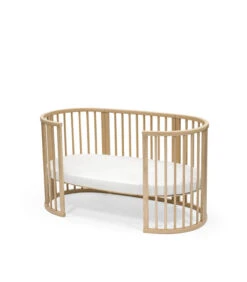 Stokke® Sleepi™ Bed Fitted Sheet V3 -Stokke Store Sleepi Bed Natural Open FtSh White 5077 eCom