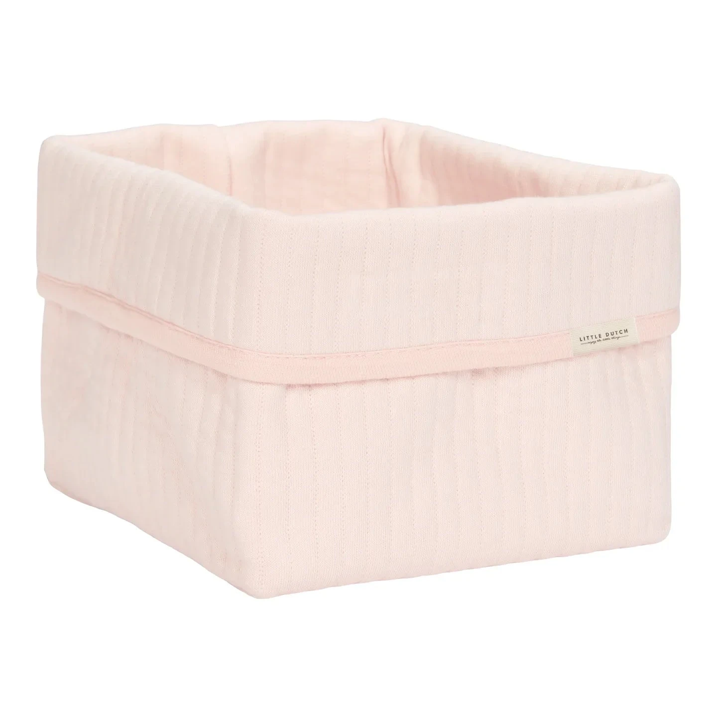 Little Dutch Storage Basket Small Pure Soft Pink 1 Little Dutch Storage Basket Small Pure Soft Pink