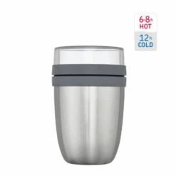 Mepal Insulated Lunch Pot Ellipse - Natural Brushed