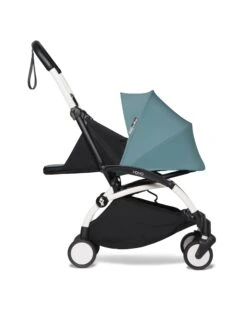 Babyzen YOYO 0+ Newborn Pack 28 Babyzen YOYO 0+ Newborn Pack -Stokke Store YOYO2 0 PROFILEWHITEFRAME WITHOUTCOVER AQUA WEB