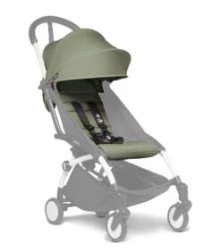 Babyzen YOYO 6+ Colour Pack -Stokke Store YOYO2 6 WHITEFRAME 3 4 OLIVE2 WEB