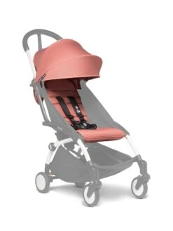 Babyzen YOYO 6+ Colour Pack -Stokke Store YOYO2 SHADOW 6 WHITEFRAME 3 4 GINGER WEB
