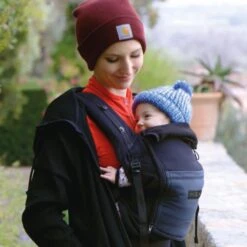 PhysioCarrier - BLACK /pocket Charcoal - LR -Stokke Store blackgrey