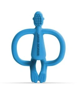 Matchstick Monkey Monkey Teether - Blue -Stokke Store blue 3
