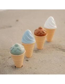 Little Dutch Ice Cream Beach Set Vintage 6 Little Dutch Ice Cream Beach Set Vintage -Stokke Store cubo playa con helados vintage