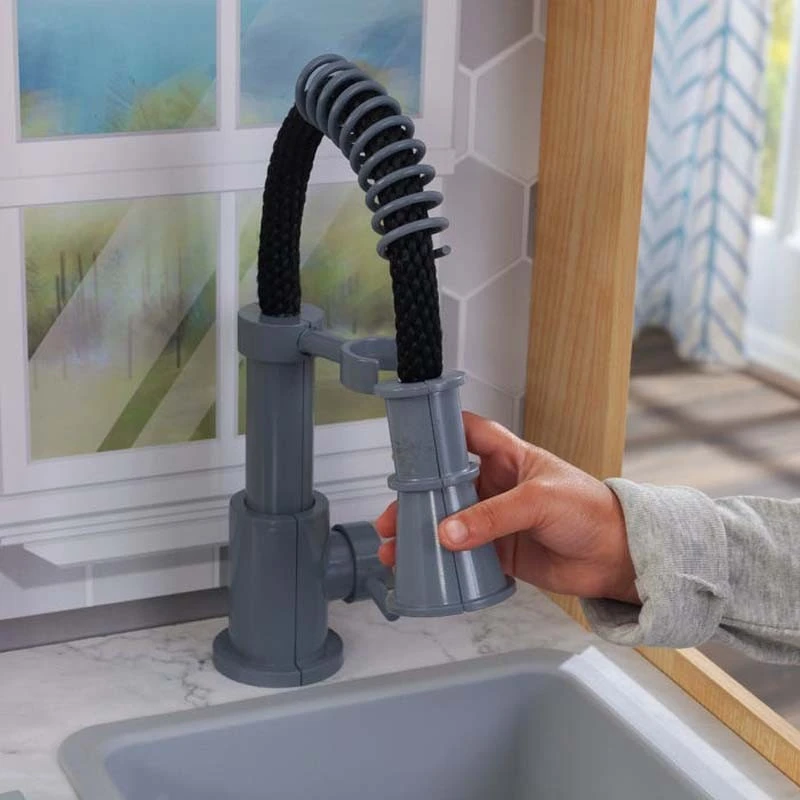 KidKraft Let’s Cook Natural Play Kitchen 53433 2 KidKraft Let’s Cook Natural Play Kitchen 53433 - Image 2