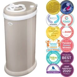 Ubbi® Diaper Pail - Taupe