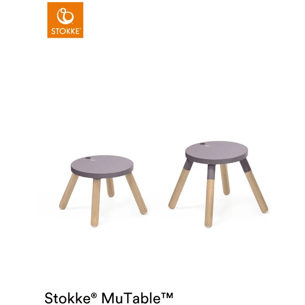 Chair Lilac Stokke® MuTable™ V2 3 Chair Lilac Stokke® MuTable™ V2 - Image 3