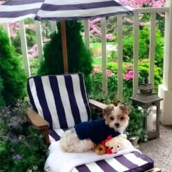 KidKraft Outdoor Chaise With Umbrella - Navy 105 6 KidKraft Outdoor Chaise With Umbrella - Navy 105 -Stokke Store take16