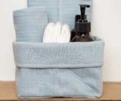 Little Dutch Storage Basket Small Pure Soft Blue 5 Little Dutch Storage Basket Small Pure Soft Blue -Stokke Store xon445026